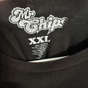 Mr. Chips Black T-Shirt XXL